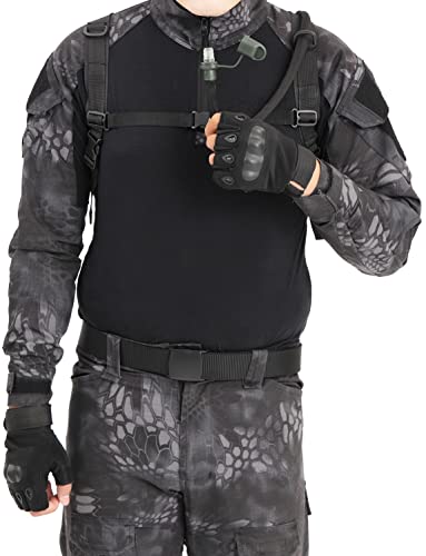 ATBP Running Hydration Vest Pack Tactical 3L Water Bladder Backpack Bag for Cycling Marathon Hiking Daypack Men & Women