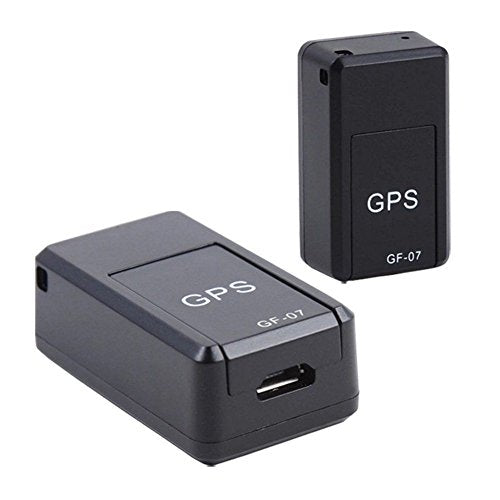 GF-07 Mini GPS Tracker, Magnetic Mini GPS Real Time Long Standby Tracking Device for Vehicle Car Person Dog Pet(Size:About...