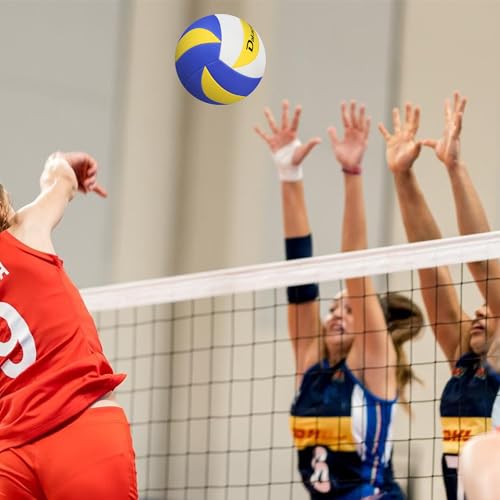 Dakapal Official Air Volleyball – Soft & Lightweight Volleyball for Recreation, Training, and Outdoor/Indoor Play – Offici...