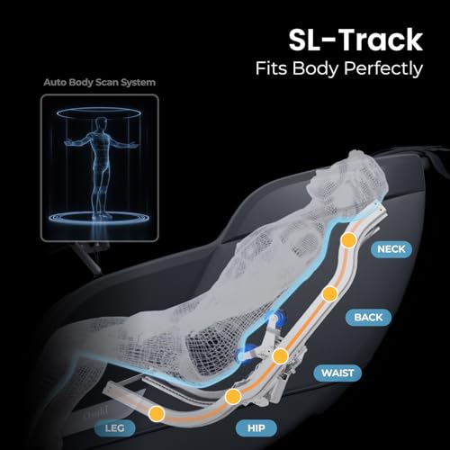 Osaki Vibe 4D l 4D Massage Mechanism l Automatic Body Scan l Deep Calf-Kneading l Space-Saving Technology l 3-Stage Zero G...