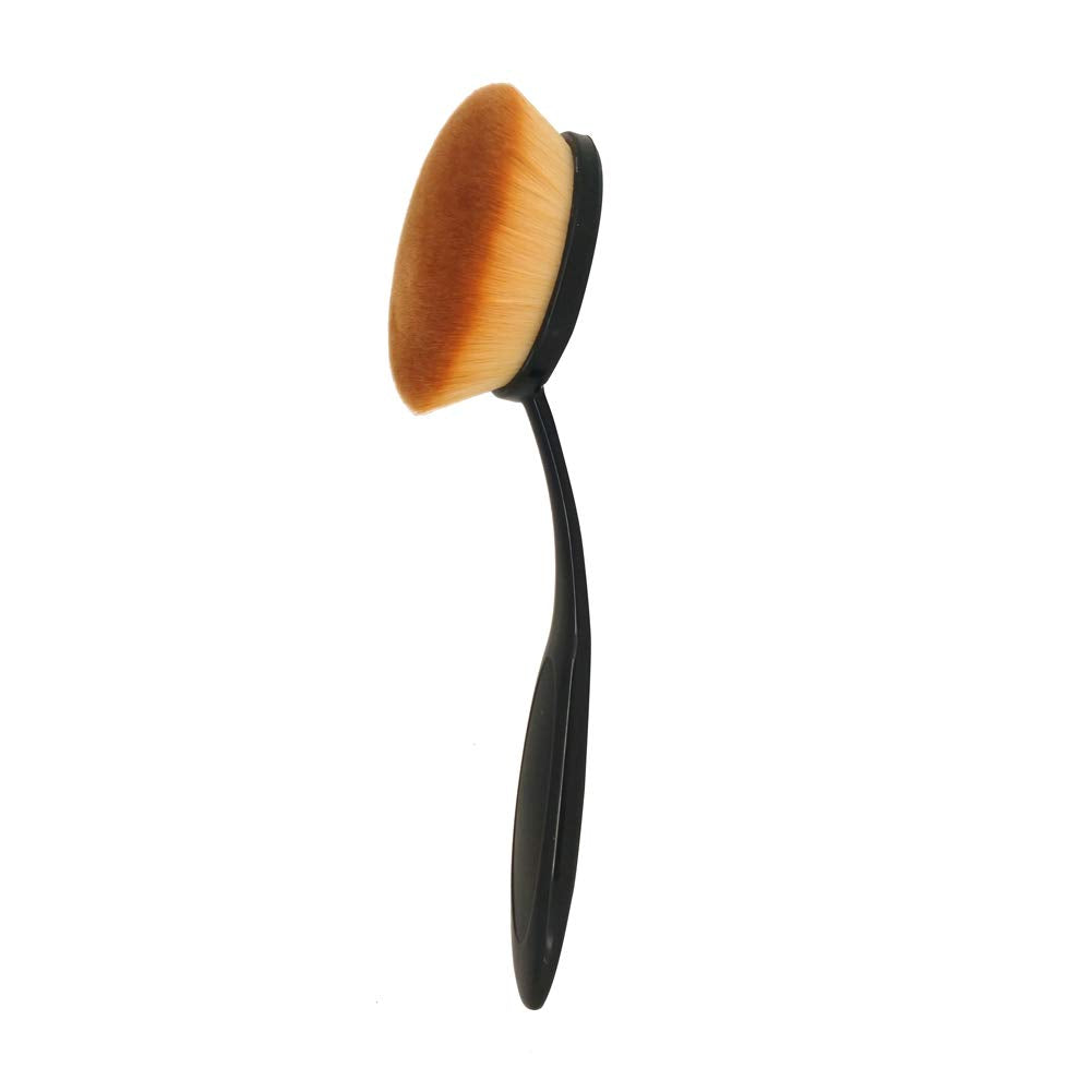 JOSALINAS Oval 1# Makeup Brush Upgraded Fast Flawless Application Toothbrush Foundation Concealer Blusher Liquid Cream Powder Co