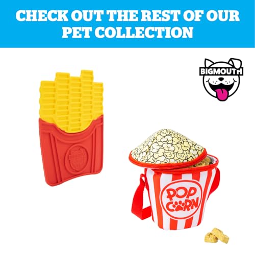 BigMouth Inc The Toilet Water Dish for Pets, Ceramic, Holds 2L Bottle, Funny Bowl for Dogs and Cats