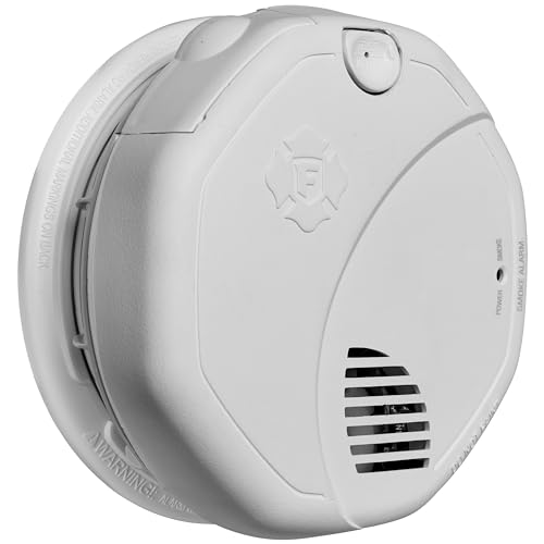 First Alert Interconnect Hardwire Dual Sensor Smoke Alarm with Battery Backup, SM300-AC, 3-Pack