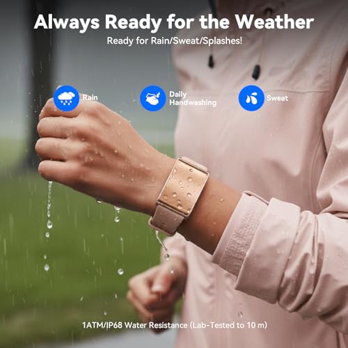 iSo Tech Smart Bracelet for Men Women, Activity Health Fitness Trackers with 60-Day Battery Life, 24/7 Continuous Heart Ra...