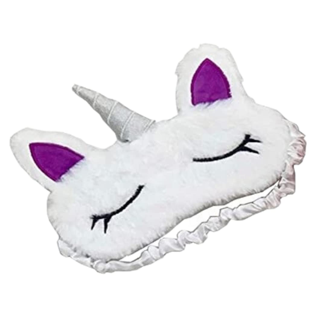 Royalty Essentials Sleep Mask for Kids Matching Girl Unicorn Sleeping Sleep Mask Accessories (Unicorn Mask)