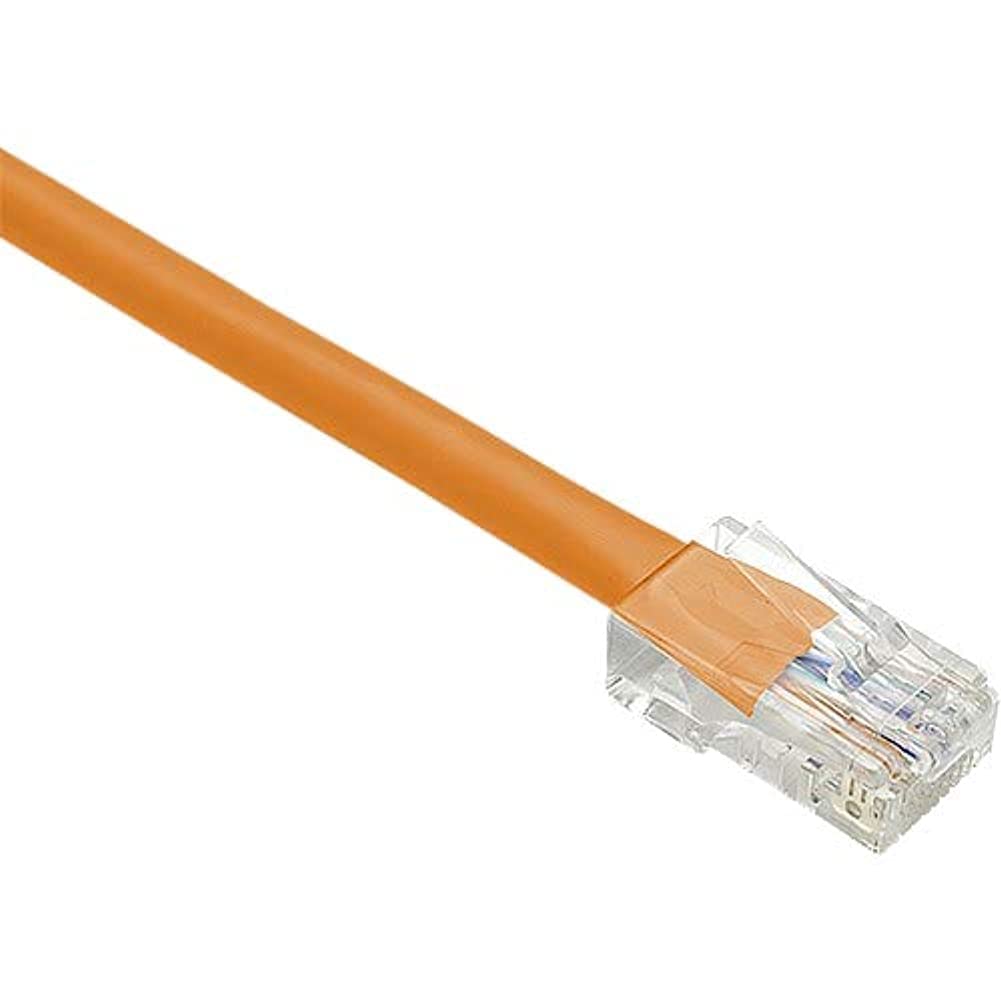 1Ft Orange Cat6 Patch Cable, Utp, No Boots