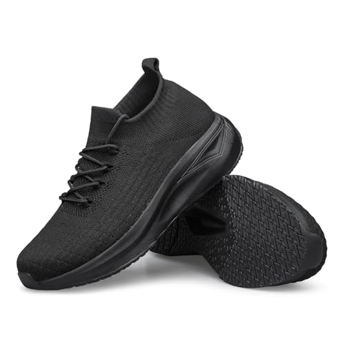 Womens Slip on Walking Shoes Comfort Sock Shoes Non Slip Mesh Casual Running Sneakers
