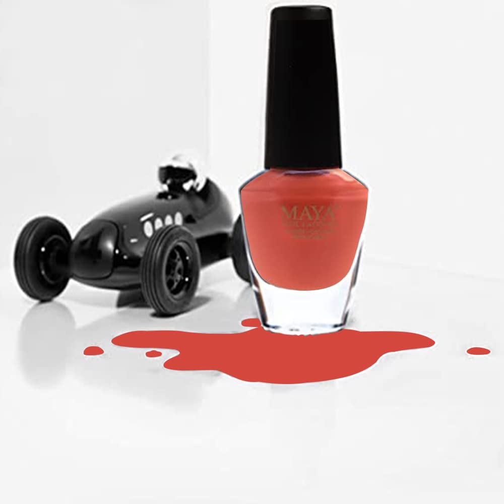 MAYA Halal Breathable Quick Dry Nail Polish, Vegan and Cruelty Free, Oxygen & Water Permeable Nail Art, Non Toxic Gentle On Nail