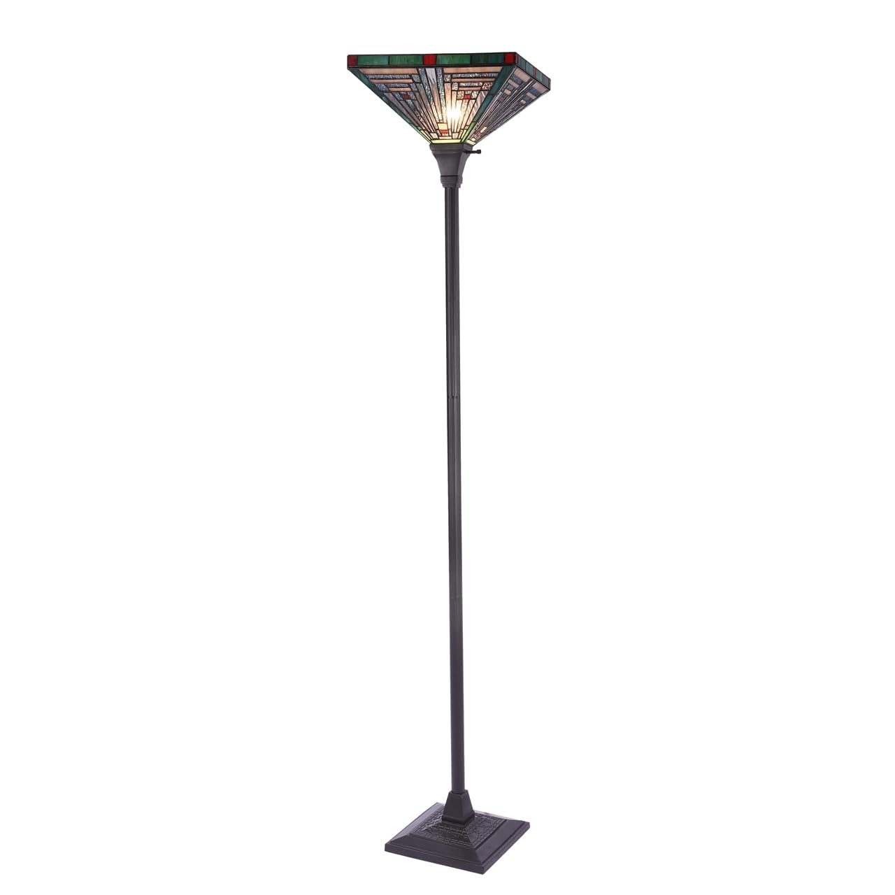 Chloe Lighting Torchiere Floor Lamp CH3T359BM14-TF1 Blackish Bronze