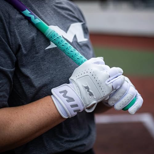 Miken | Ultra PRO Slowpitch Softball Batting Gloves | Adult Sizes