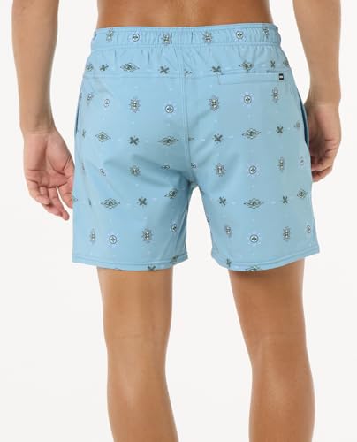 Rip Curl Mens 16" Fun Times Volley Boardshorts, Swim Trunk with Pockets