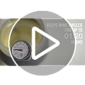 Host Wine Freeze Cup Set of 2 - Plastic Double Wall Insulated Wine Cooling Freezable Drink Glasses with Freezing Gel, Wine...