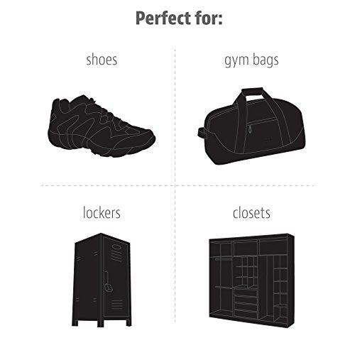 Sneaker Balls Odor-Fighting Shoe Fresheners, Eliminates Unpleasant Smells, Perfect For Sneakers, Gym Bags, Gear Bags, Draw...