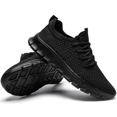 YRLTYO Mens Running Shoes Slip On Tennis Walking Sneakers Workout Athletic Lightweight Casual Sport Shoes