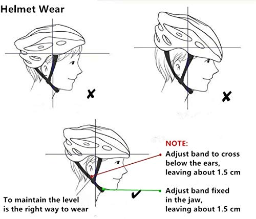 Adult Cycling Bike Helmet, Lightweight and Adjustable with Pads&Visor for Men and Women,Premium Quality Airflow Unisex Bik...