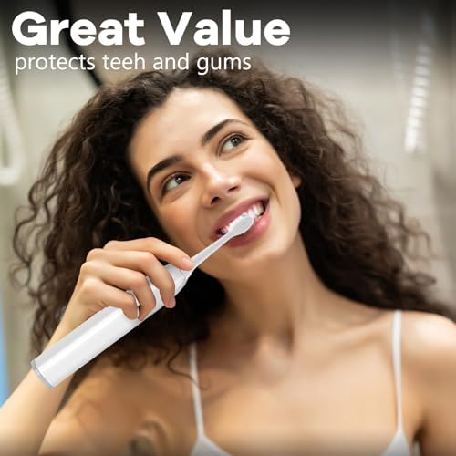 Toothbrush Replacement Heads for Philips Sonicare: Sonic Replacement Heads Compatible with Phillips Electric Toothbrush ProtectiveClean 4100 5100 5300 C2 G2 C1 W, Medium Soft - 8 Pack
