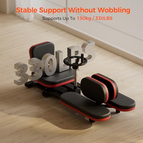 Adjustable Leg Stretcher Machine,330lbs Leg Stretcher Split Machine,Heavy Duty Steel Leg Extension Machines for Home Yoga ...