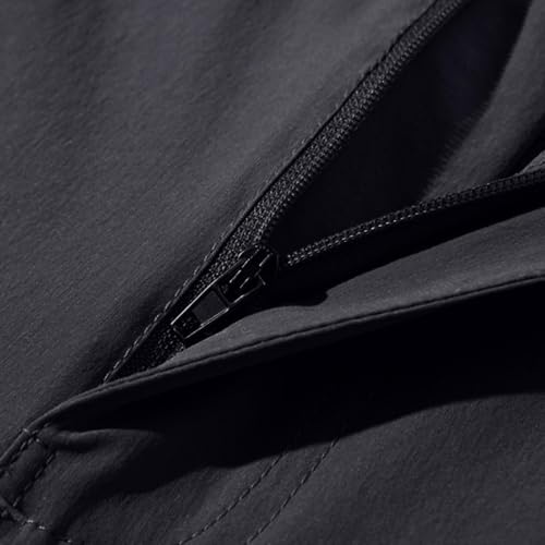 Mens Hiking Pants Outdoor Convertible Waterproof Quick Dry Zip Off Pants Lightweight Fishing Camping Work Outdoor Cargo Pants