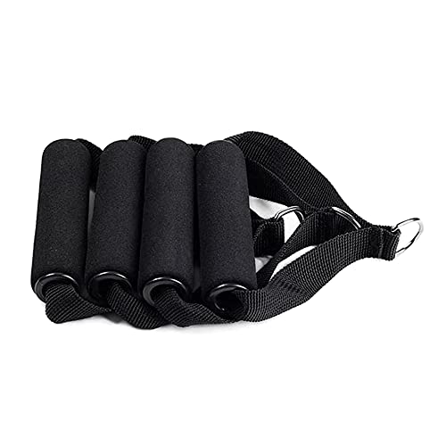 4PCS/1set Exercise Resistance Bands Handle Set, Workout Bands with Handles, Home Workouts Resistance Bands Handle Set for ...