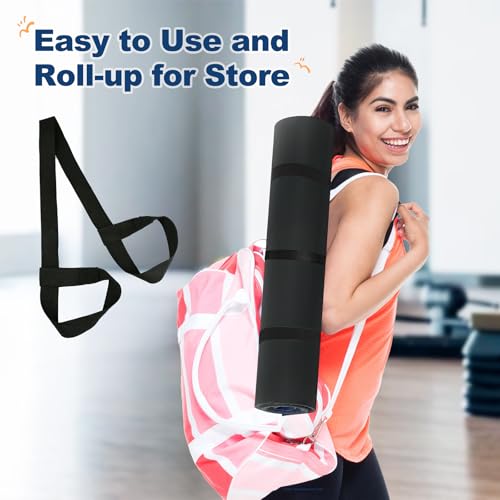 Standing Broad Jump Mat, Long Jump Training Mat with Clear Measurement Marks, Non Slip Broadjump Mat for Home, Gym and Sch...