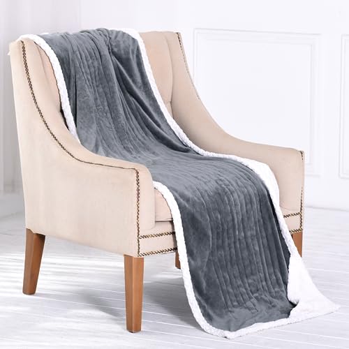 Comfytemp Wearable Heated Blanket- 70" x 23" Electric Shawl Throw Wrap for Women, Warm for Mom Wife, 3 Heat Settings & 4H ...