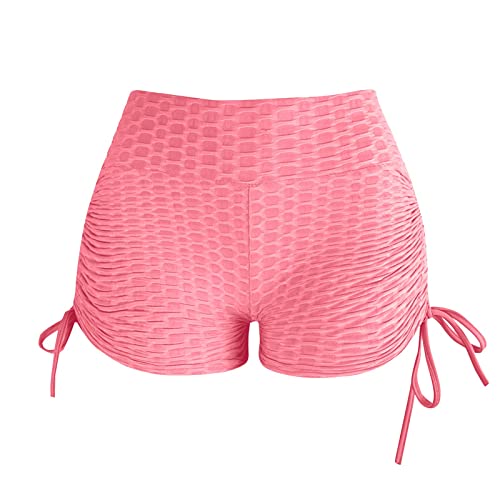 JEUROT Workout Shorts for Women High Waisted Tummy Control Spandex Booty Shorts Seamless Booty Biker Short Legging