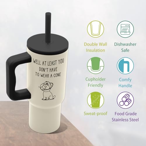 Get Well Gifts for Women Men, Get Well Soon Tumbler 24 Oz, Inspirational Recovery Gifts for Chemo Patients After Surgery, ...