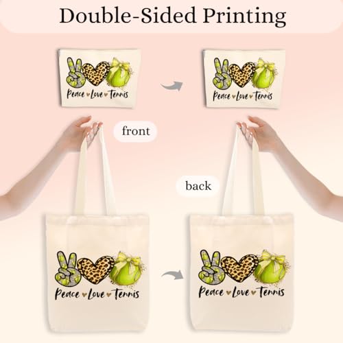 jealance Basketball Soccer Volleyball Cheerleading Tennis Golf Wrestling Swim Hockey Football Makeup Bag Tote Bag Set