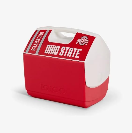 Igloo 00027689 Playmate Elite NCAA Ohio State (R-Star.Wht.NCAA Oh State.Wht)