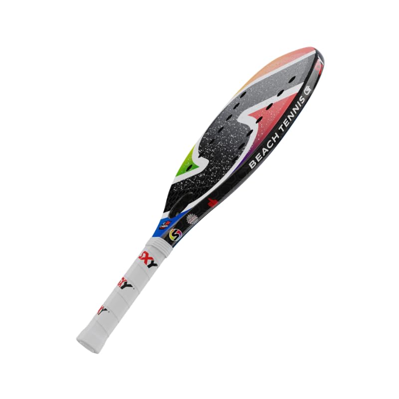 SXY S Paddle GT Beach Tennis Paddle β 3K Carbon Frame, Super Soft EVA Core, MegaGrit Finish β Lightweight & High-Performan...