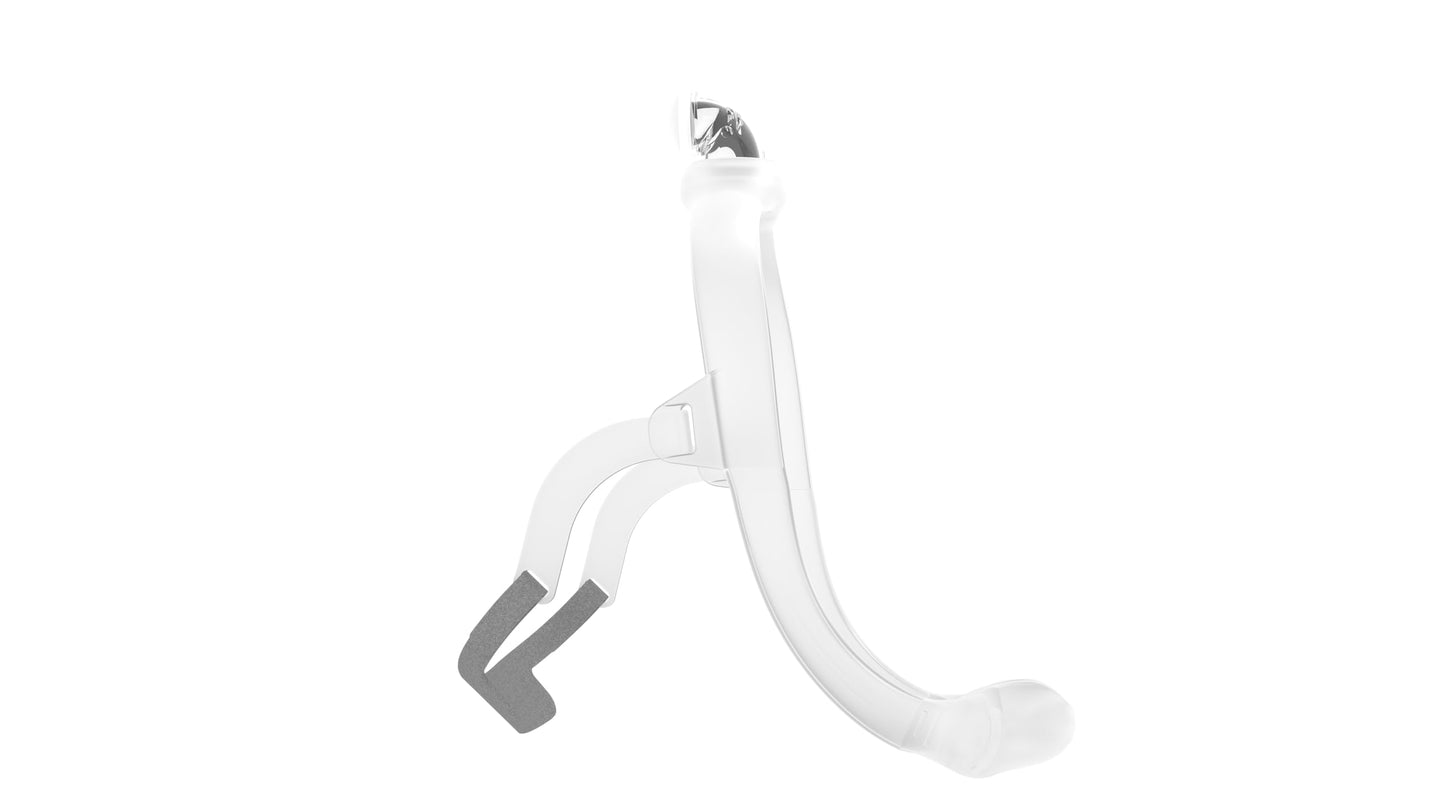 DreamWear Nasal Complete Replacement Kit Includes Medium Frame, Large Nasal Cushions, Elbow Connector and Wraps by Roya Health (Large)