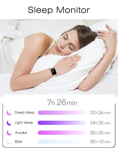 Smart Watches for Women Men (Answer/Make Calls, 3 Bands), 1.85" Fitness Tracker Watch for iPhone/Android Phones with Heart...