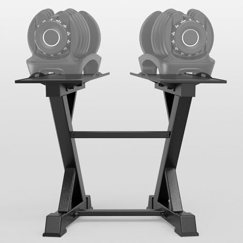 Royal Fitness Adjustable Dumbbell Rack Weight Rack Heavy Duty, Home Gym Dumbbell Storage Stand Holder