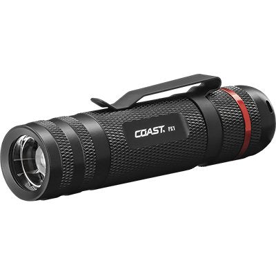 Coast Flashlight Px1, 315 Lumens, One Size, Black, Plastic, Model 20864