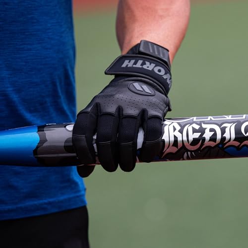 Worth | LEGIT PRO Slowpitch Softball Batting Gloves | Adult Sizes