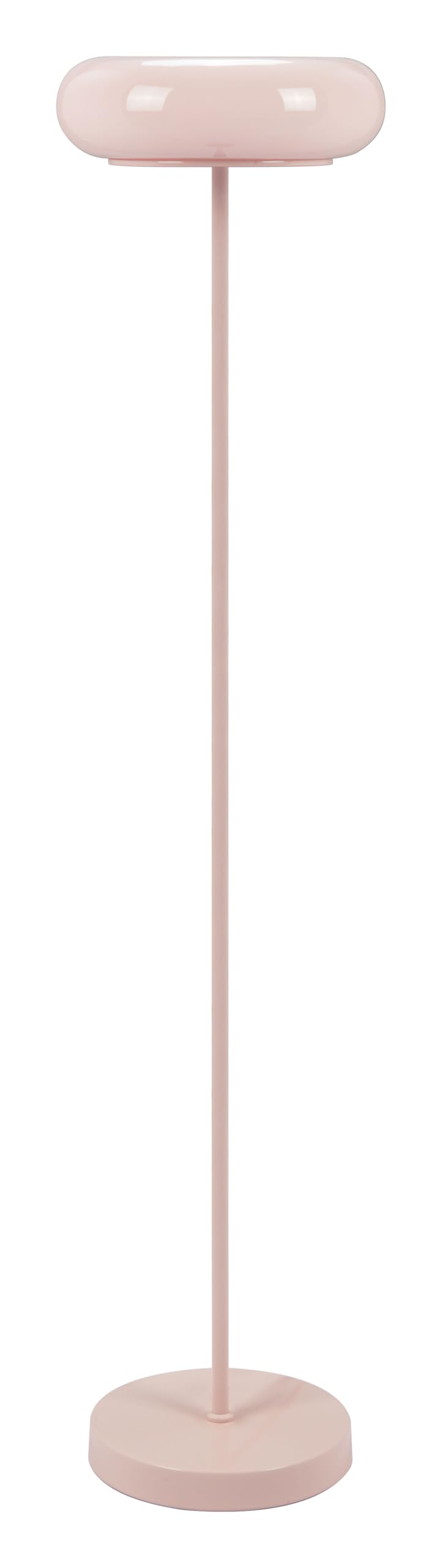Zuo Munk Floor Lamp, Modern Pink Design, PVC Material, 53.5in H, Model 56180