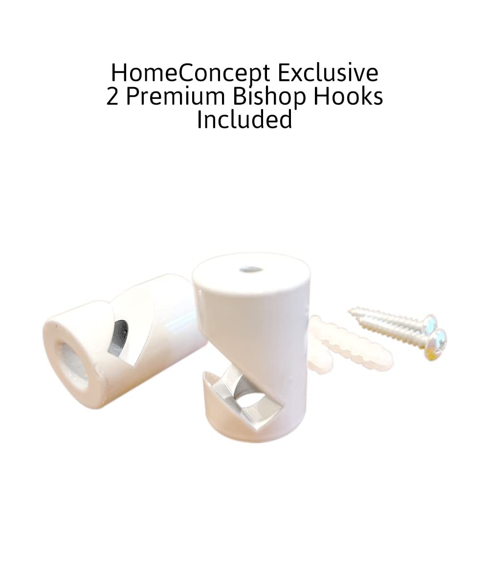 Homeconcept 2 Light Plug-In Pendant, 16 White With Diffuser, Model Sdw131611Flwh, Shantung Material