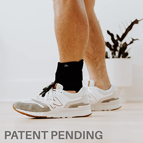 Dosh AFO Foot Drop Brace - Drop Foot Brace for Walking - AFO - Unisex (Black)