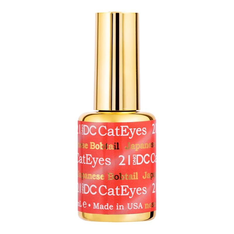 DC 3D Cat Eyes DND gel nail Nail Polish (#21 - Japanese Bobtail, 0.6)