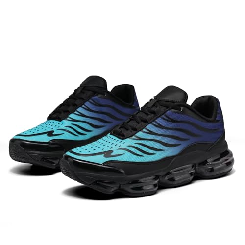 Socviis Mens Air Running Shoes Non Slip Workout Casual Sport Walking Shoes Basketball Sneakers Fashion Tennis Fitness Trai...