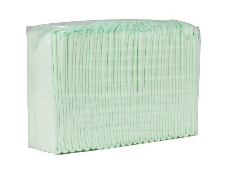 Cardinal Health™ Contoured Insert Pad, Wings™, Overnight Absorbency, Green, 14 x 27IN, Case of 48