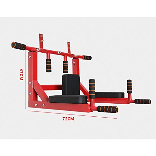 Pull Ups Pull Up Bar Wall Mounted Chin Up Dip Bar Multifunctional Home Gym Equipment Workout Fitness for Upper Body Streng...