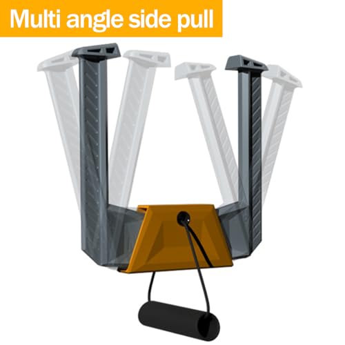 Portable Pull Up Bar - Adjustable Doorway Home Gym with 330lbs Capacity - No Screw Installation for Workout Anywhere - Lig...