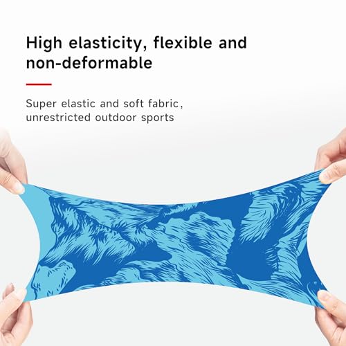 JAQUETEA UV Half Neck Gaitor, UPF 50 Sun Protection, Breathable, Versatile, Quick Dry Face Mask, outdoor sports headscarf