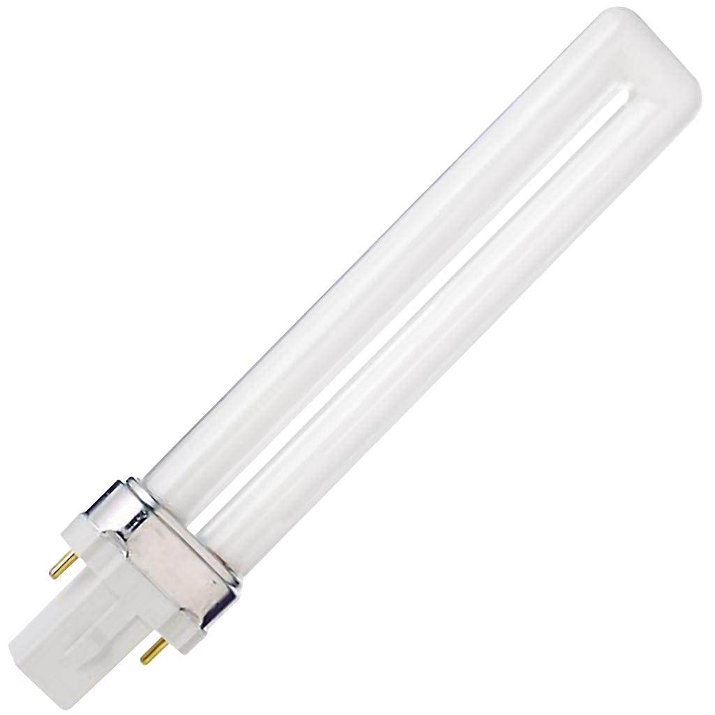 Satco S8308 4100K 9-Watt G23 Base T4 Twin 2-Pin Tube For Magnetic Ballasts