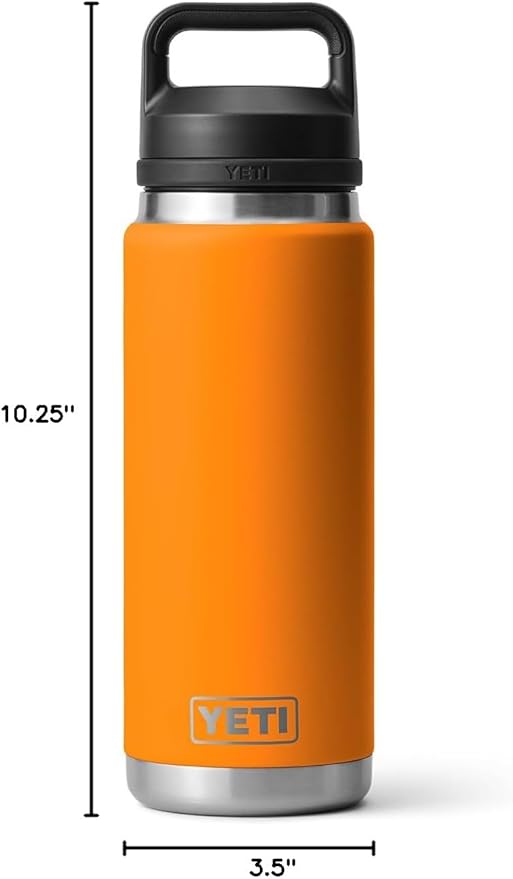 YETI Rambler 26 oz Bottle, Vacuum Insulated, Leakproof, Stainless Steel with Chug Cap