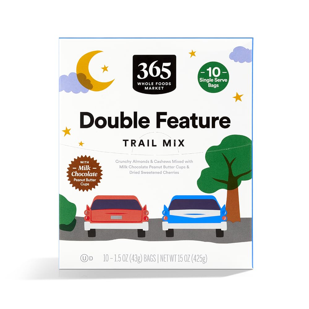 365 by Whole Foods Market Double Feature Trail Mix Multipack 15 Ounce