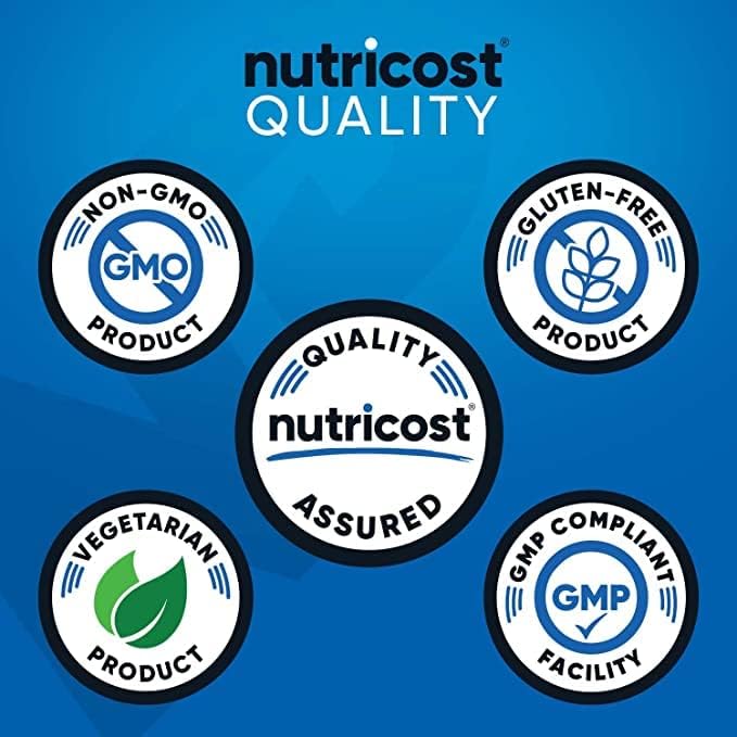 Nutricost Vitamin B12 (Methylcobalamin) 5000mcg, 240 Capsules - Vegetarian Caps, Non-GMO, Gluten Free B12 Supplement