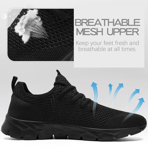 YITUHIO Mens Running Shoes Fashion Sneakers Tennis Walking Shoes Lightweight Athletic Gym Workout Shoes