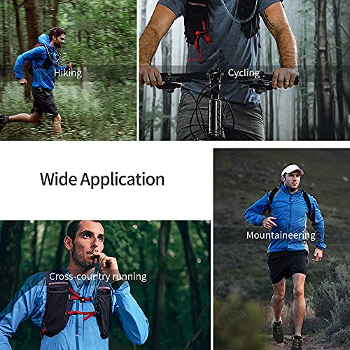 Mdvora 1.5L/2L/2.5L/3L Hydration Bladder, Large Opening Water Storage Bladder Bag, for Cycling Hiking Camping